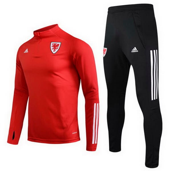 Survetement Football Gales 2020 Rouge Noir
